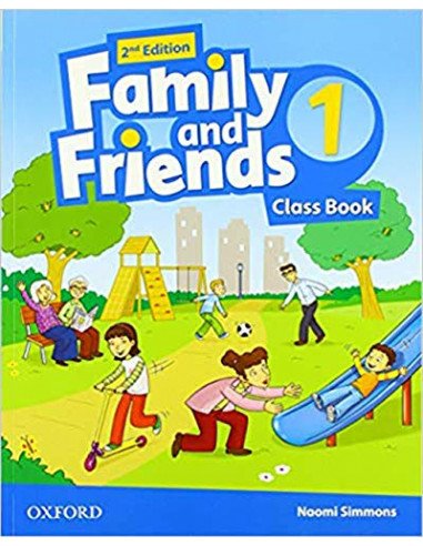 Family & Friends Second Edition 1 Class Book Pack (vadovėlis)