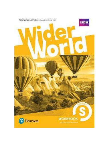 Wider World Starter Workbook &Extra Online Homework (pratybos)