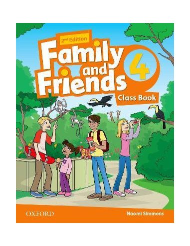 Family & Friends Second Edition 4 Class Book Pack (vadovėlis)