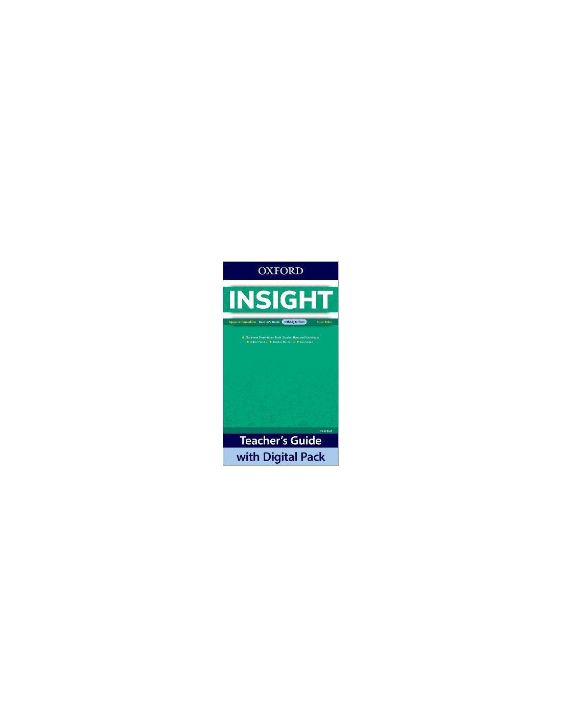 Insight Upper-Intermediate Teacher's Guide With Digital Pack 2 Nd ...