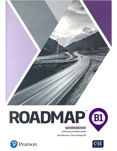 Roadmap B1 Workbook (pratybų sąsiuvinis) + Key & Online Audio