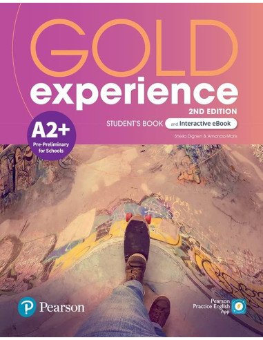 Gold experience A2+ Students book (vadovėlis)