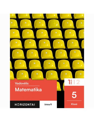 Matematika. Vadovėlis 5 klasei, 1 dalis, serija Horizontai