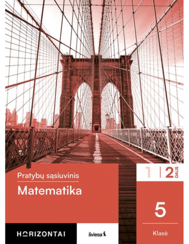 Matematika. Pratybų sąsiuvinis 5 klasei, 2 dalis, serija Horizontai