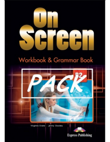 On Screen B2+ Revised Workbook & Grammar (Writing Book, Ie Book, Listening & Digibook APPs)