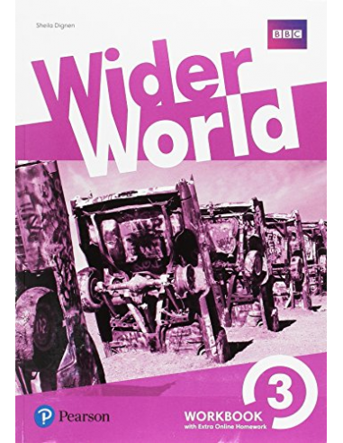 Wider World 3 Workbook &Extra Online Homework 