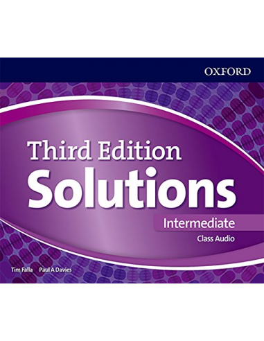 Solutions 3nd Edition Intermediate Class CD