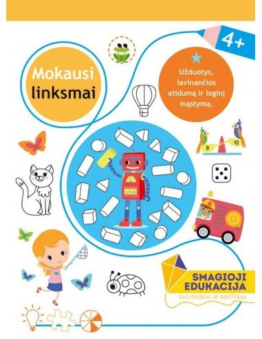 Mokausi linksmai. 3 metų vaikams